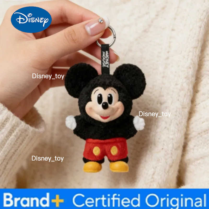 Disney CE Certified Mickey Blind Box Keychain Safe PVC Collectible Toys Perfect Gift for Fans plush puppet H251225