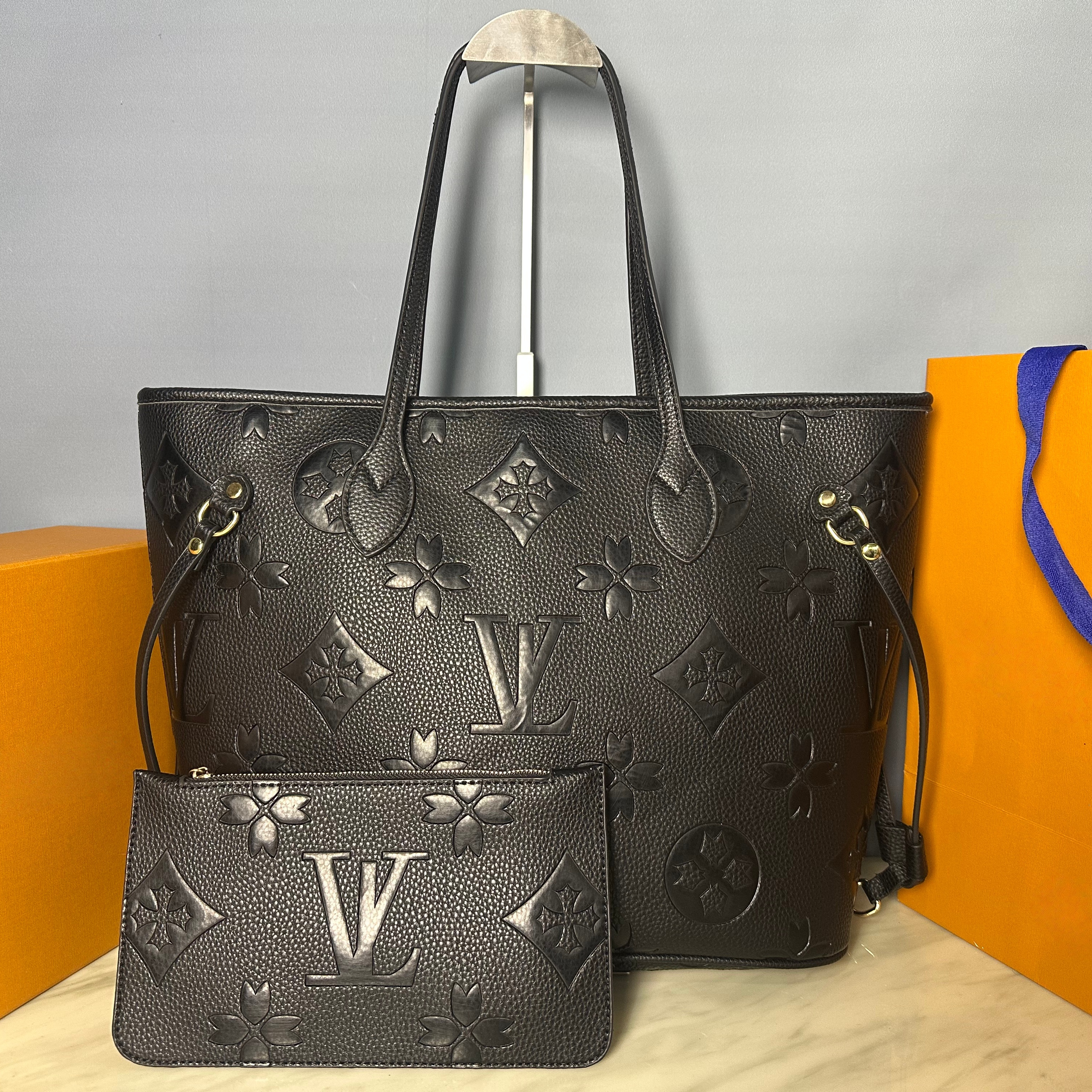 fashion 2PCS Totes WOMAN WOMEN luxurys designers bags pu leather Handbags messenger crossbody shoulder bag Wallet