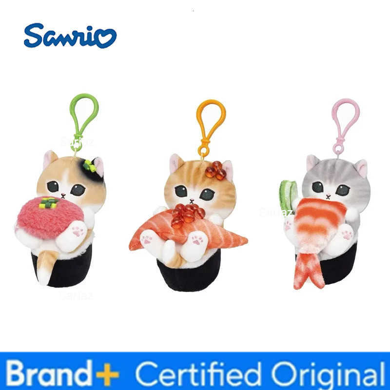 Sanrio Cattoon Amine Anime Mofusand Plush Doll Toys Stuffed Animals Keychain Bag Small Pendant Hangings Christmas Birthday Gifts H251225