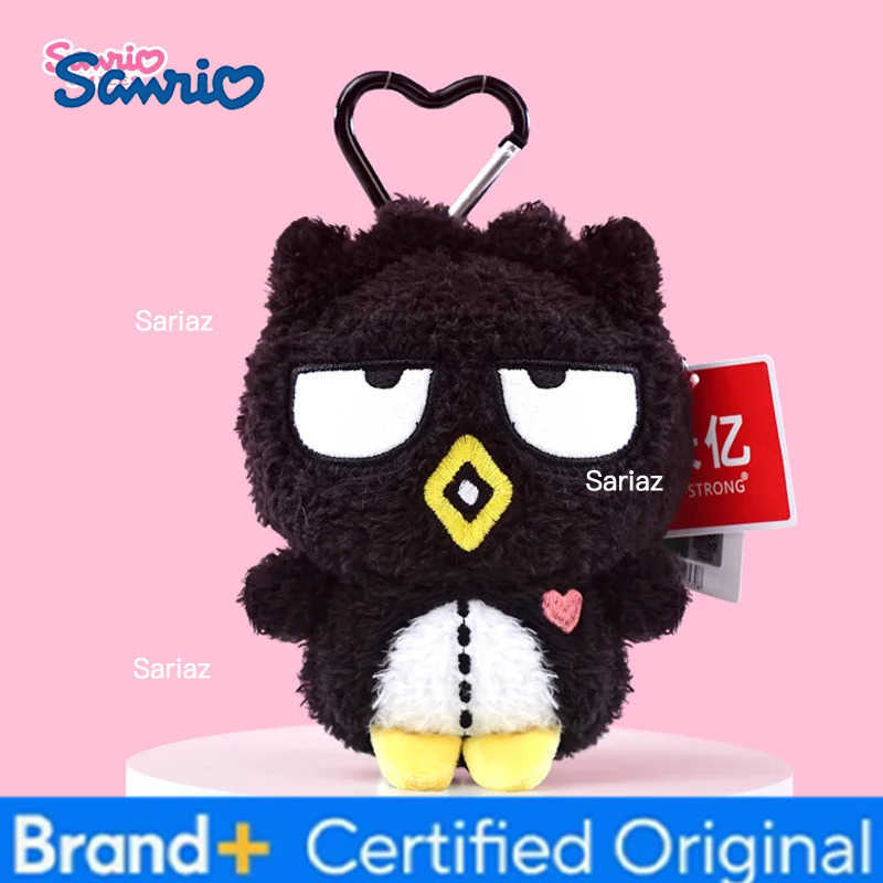 Sanrio Hello Kitty Melody Cinnamoroll Keroppi Badbadtz-Maru Stuffed Toys Pendant Plush Toys Keyring Anime Keychain Birthday Gift H251225