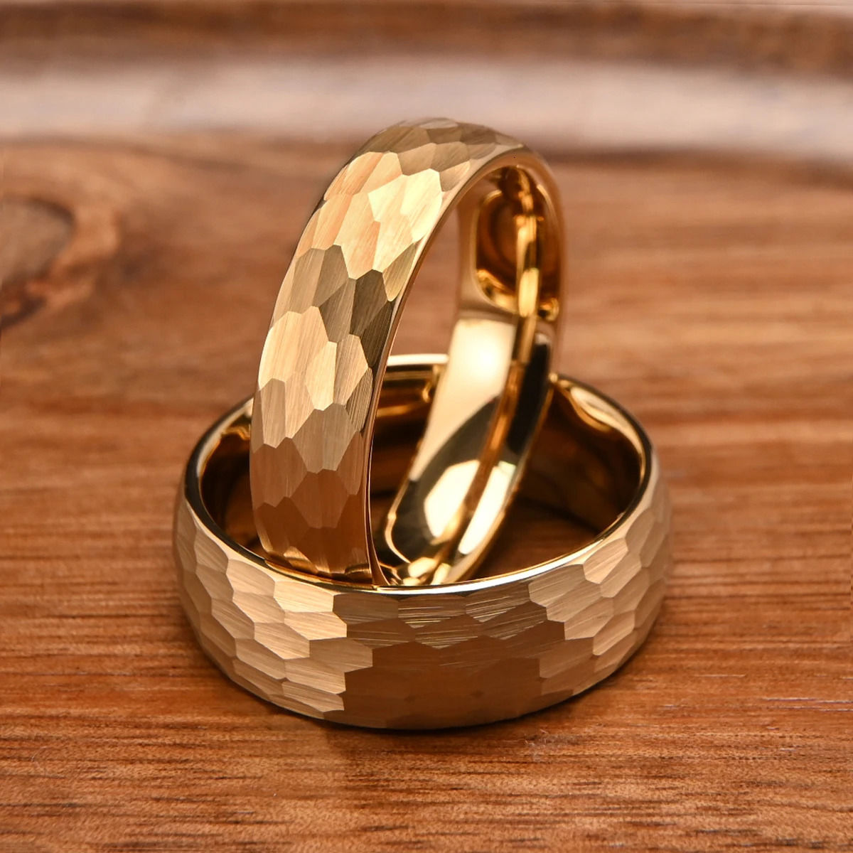 tungsten carbide ring for man anillos bague homme pareja de compromiso fashion jewelry wedding bands Hammered engagement rings 251223