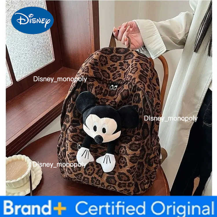 Disney cartoon Mickey Mouse Minnie New Kids Backpack Mini Schoolbag Girls and Boys Cute Shoulder Bag H251225