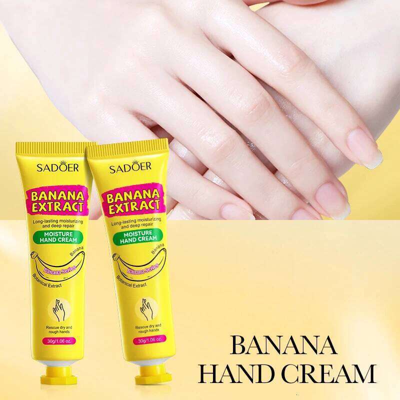 3/5pcs SADOER Banana Cream Anti-Drying Crack Moisturizing Whitening Repairing Hand Creams Skin Care X251225