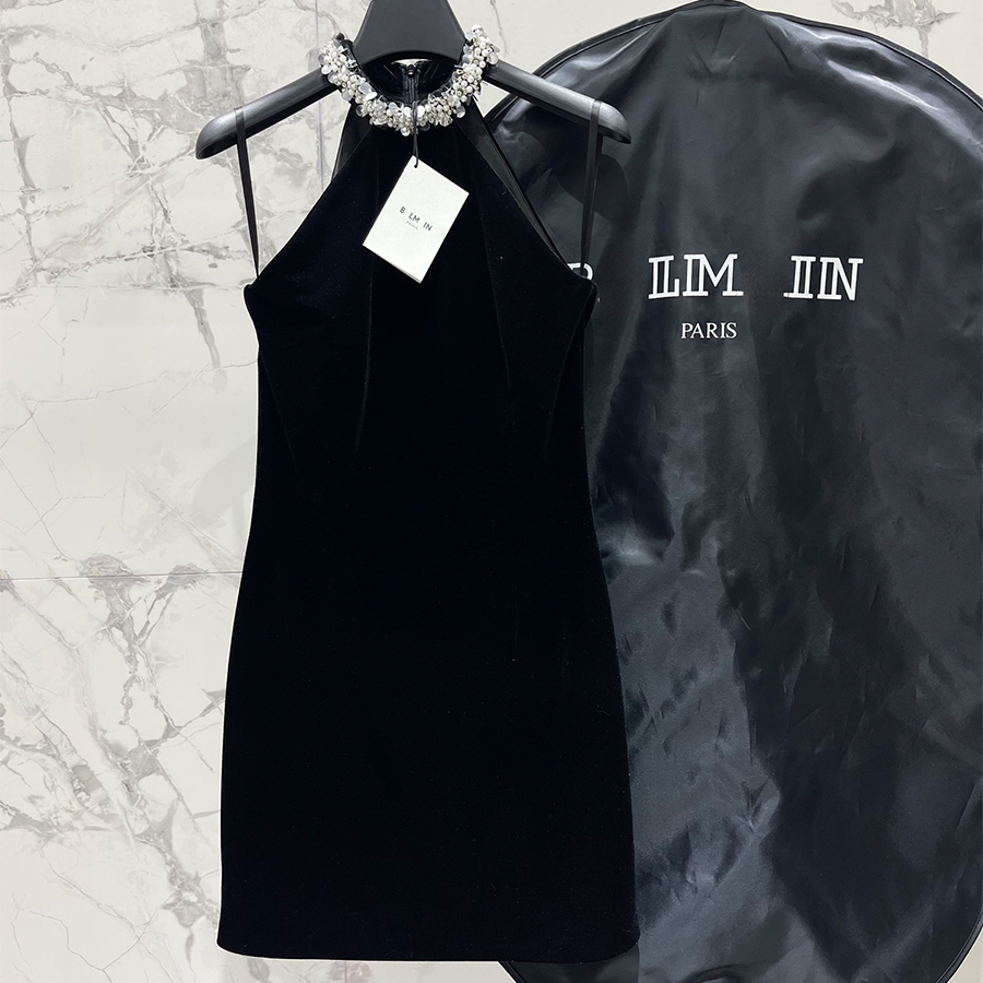 Womens Designer Knitted Dress Set Slim Fit Dress Black White Stripe Waistcoat Letter Vest Skirt Pleated Skirt Outfit Elegant Casual Basic Woman Knits Clothes Sets