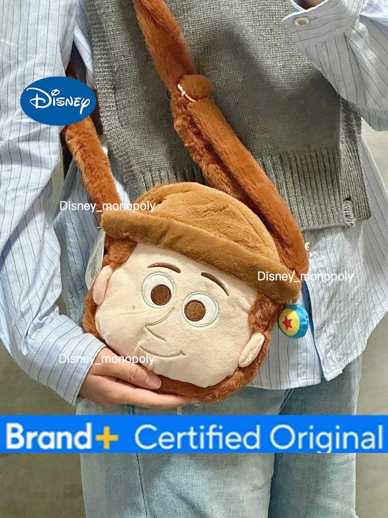 Disney Potdemiel Toy Story Buzz Lightyear Woody Womens Plush Shoulder Bag Cute Anime Cartoon Handbag Crossbody Bag Toys Gifts H251225