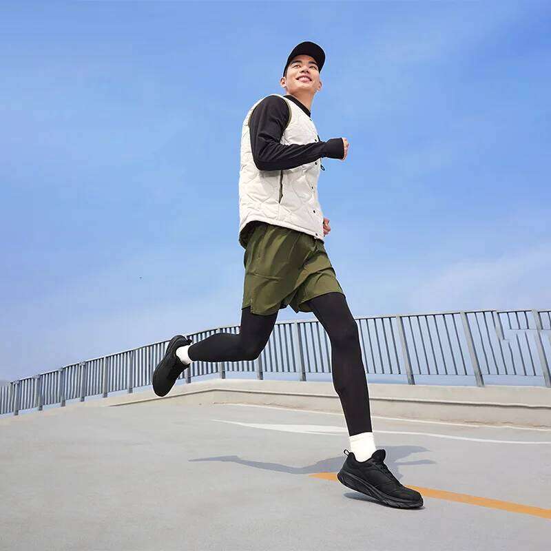 361 Degrees Men Running Shoes Lightweight Cushioning Leather Waterproof Casual Rebound Jogging Non-Slip Sneakers Male 672432227 X251225