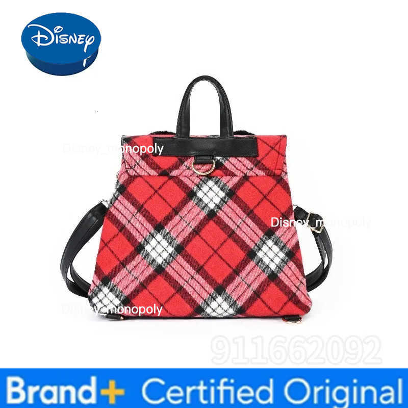 Disney Mickey New Womens Backpack Cartoon Fashion Womens Casual Backpack Large Capacity Luxury Doll Backpack High Quality H251225
