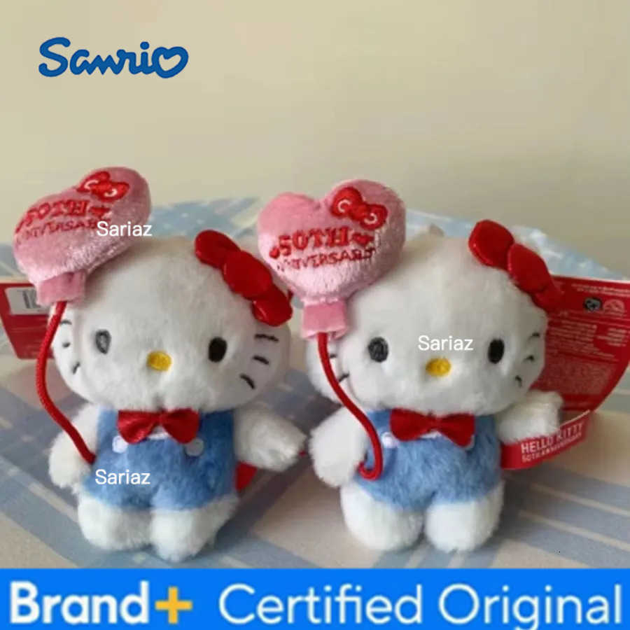 Sanrio New Style 50th Anniversary Balloon Hello Kitty Limited Edition Bag Pendant Keychain Girlfriend Backpack Girl Gift Pendant H251225