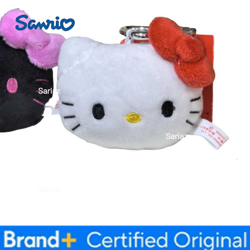 Sanrio 2025 Japanese Kawaii Hello Kitty Plush Doll Cartoon Backpack Pendant Keychain Creative Childrens Birthday Gift H251225