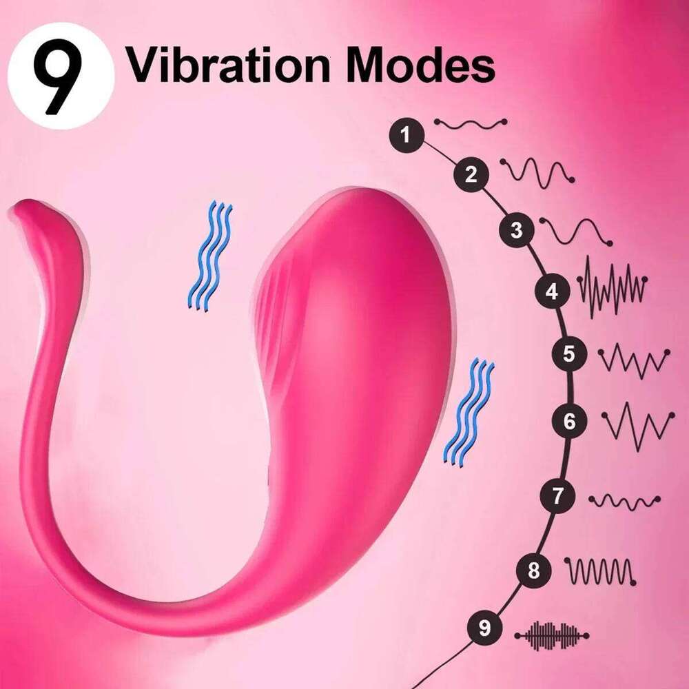 APP Bluetooth Control Vibrator Female Clitoris Stimulator Wearable G Spot Massager Vibrating Egg for Adult Women Sex Toy 25L1225