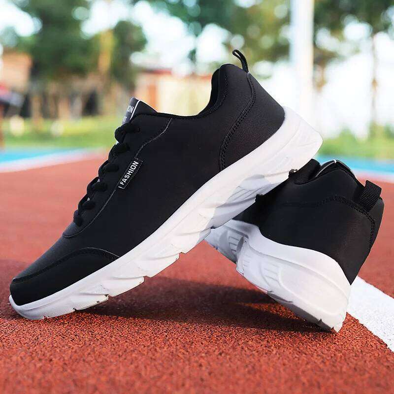 Waterproof Sneakers Thick Soled Casual Men Cushion Sports Shoes Outdoor Running and Walking Shoe Plus Size 39-46 X251225