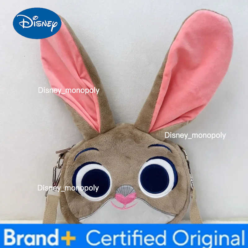 Disney Zootopia Women Bags Soft Plush Wallets Cartoon Cards Keys Purse Crossbody Shoulder Strap Handbag Female Storage Bags Gift H251225