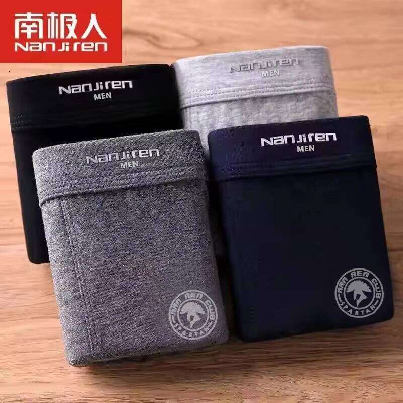 Plus Size Men Underwear Brand Man Underpants Solid Cotton Home Middle Male Boxer Shorts Sexy L-6xl X251225