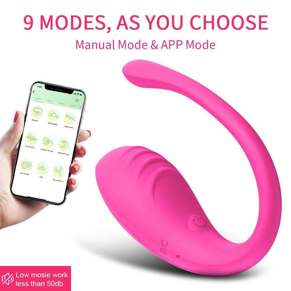 APP Controlled Vagina Vibrator 9 Speed Clitoris Anal Vibrating Egg Massager Wearable Stimulator Adult Couples Sex Toys for Women 25L1225