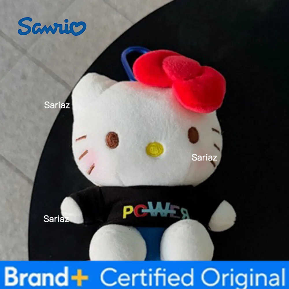 Sanrio 12cm Anime Figures Hellokitty Stuffed Dolls Plush Key Chains Backpack PendantGifts H251225