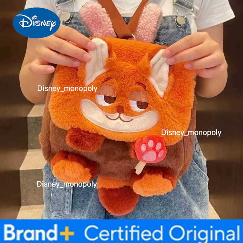 Disney 2025 New Foxke Ni Foxke Cartoon Cute Backpack Everyday Travel Versatile Fashion Large Capacity School Bag H2512251
