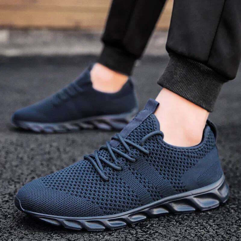 Hot Sale Light Running Comfortable Casual Men's Sneaker Breathable Non-slip Wear-resistant Outdoor Walking Men Sport Shoes X251225