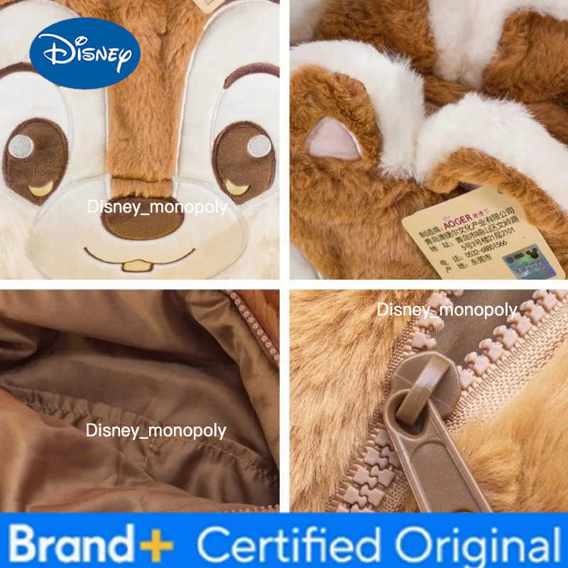 Disney Chip Dale Plush Crossbody Bag Cartoon Chip Dale Shoulder Bag Anime Merchandise Holiday Gift Commuting Multi-Compartment H251225