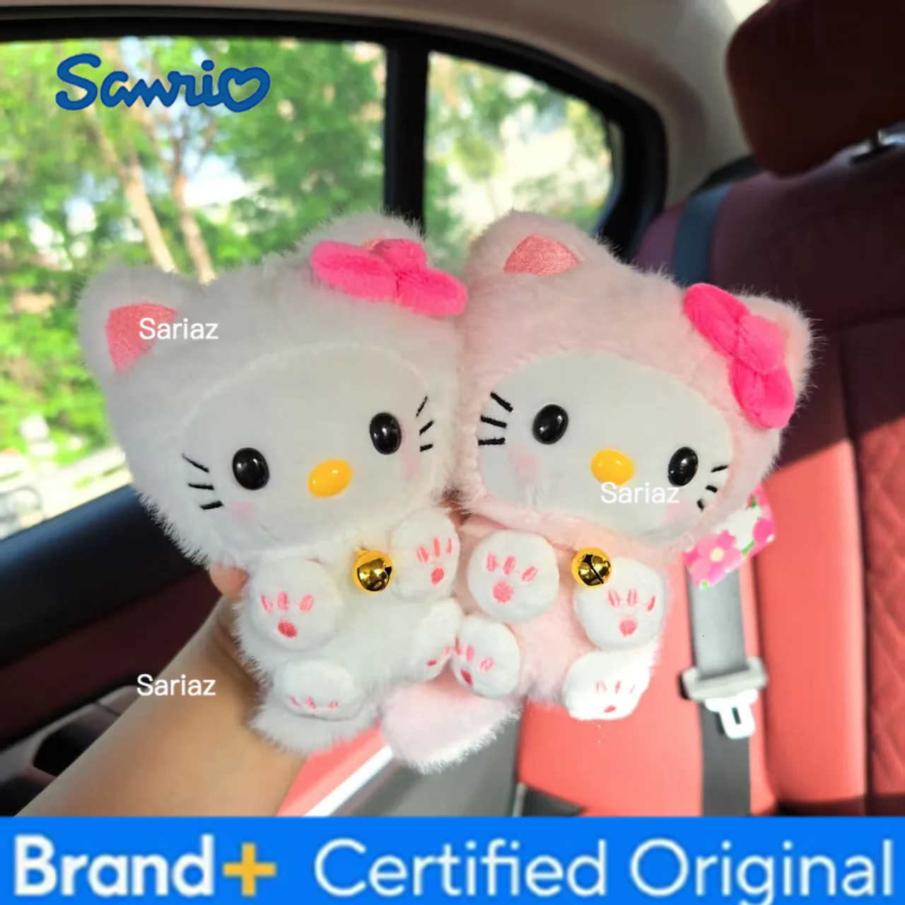 Sanrio Kawaii HelloKitty keychain exquisite backpack pendant key pendant cute decoration the best exquisite gift to give to friends H251225