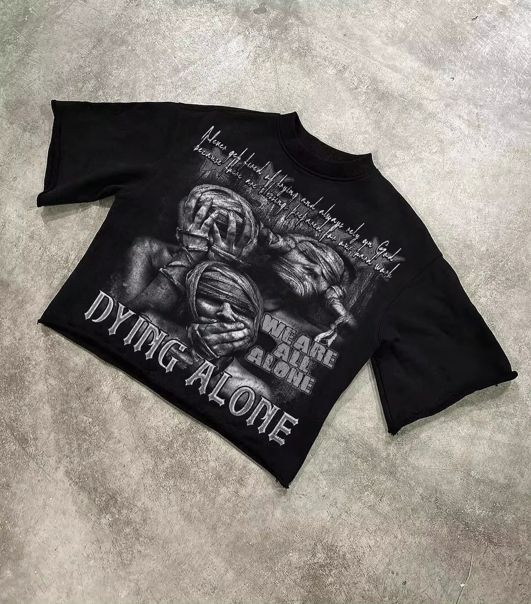 Harajuku vintage couples hiphop fashion streetwear high street tshirt men american casual y2k tops oversized t shirt 251225