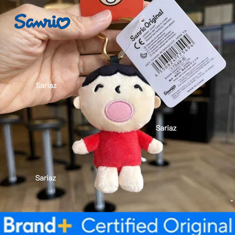 Sanrio 2025hot Plush Doll Keychain Love Knot Hello Kitty Daniel Sugarbunnies Mascot Usahana Chococat Keyring Bag Pendant Toy Doll gift H251225