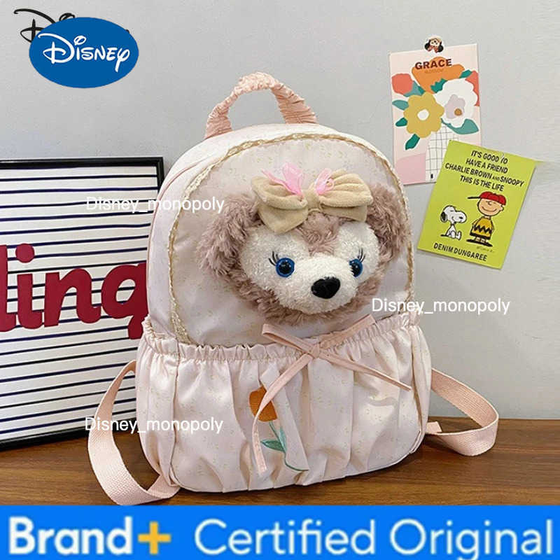 Disney 2026 New Girls Backpack Fashion High Quality Student Backpack Cartoon Versatile Large Capacity Girls Travel Backpack H251225