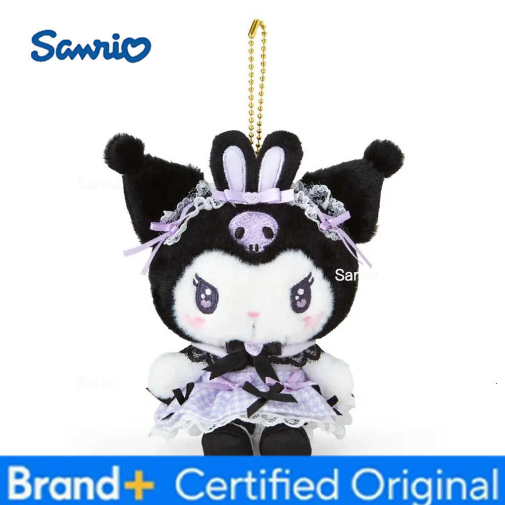 Sanrio Dreamy Lace Series Kitty My Melody Kuromi Cinnamoroll 12CM Pendant Keychain Plush Doll Toy H251225