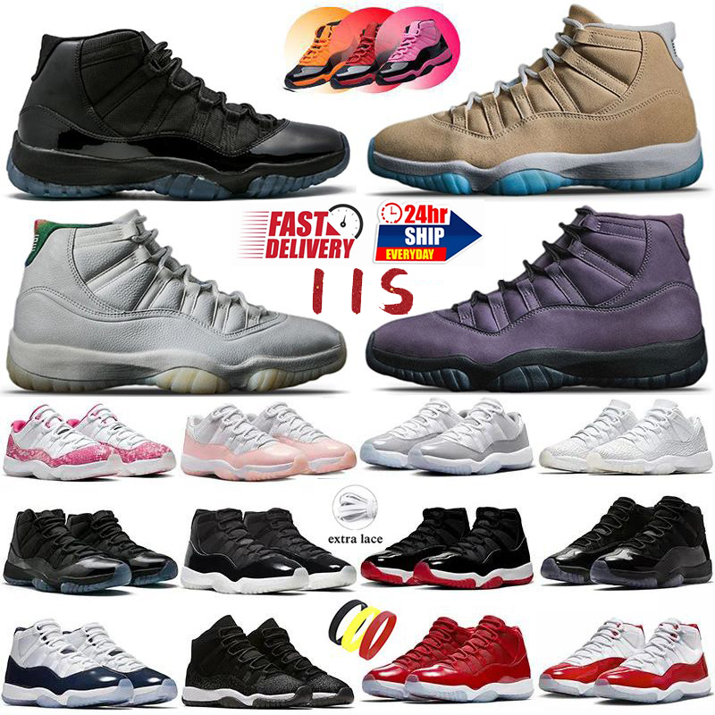 11s Gamma Blue H-Town Mojave Las Vegas 11 Men Basketball Shoes Atlanta Inner Beast Purple Bred Velvet Neapolitan Blue Cherry Mens Sneaker Womens Trainers Sports Shoes