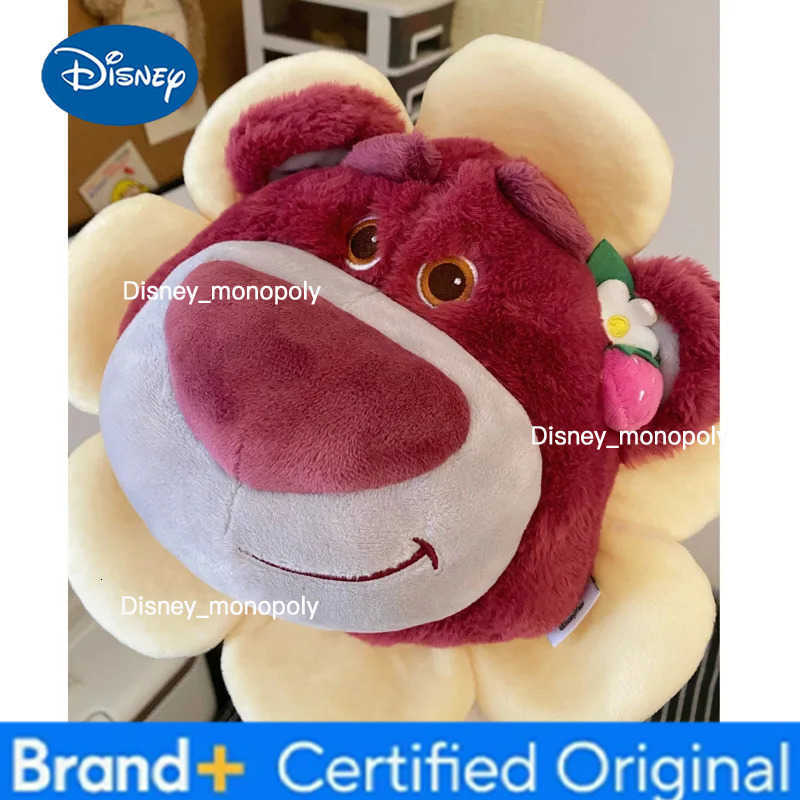 Disney Anime Kawaii Lotso Strawberry Bear Cartoon Soft Multifunction Shoulder Bag Handbag Messenger Storage Bag Backpack Gifts H251225