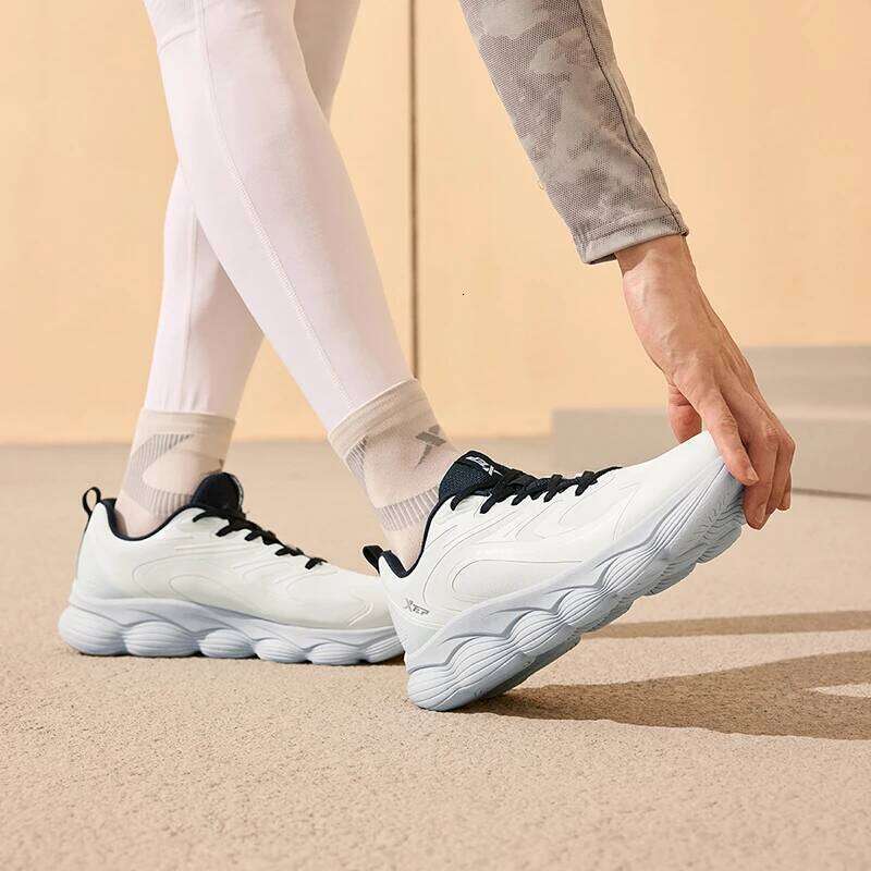 Xtep Jumping Edition For Men 2024 Winter Running Shoes Rebound Soft Leisure Support Sneakers 876419110014 X251225