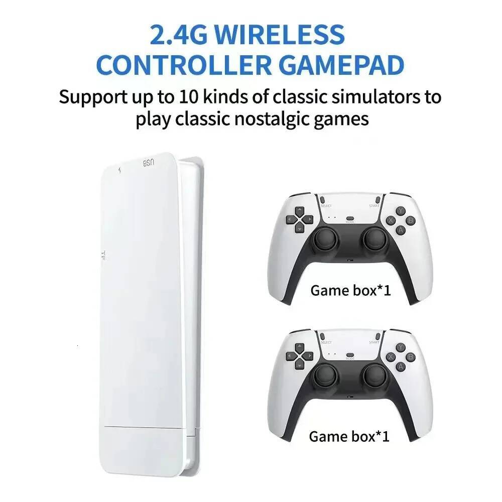 K TV Stick M Video Console Built in Games G Handheld Game Player Wireless Controller Retro Gamepad