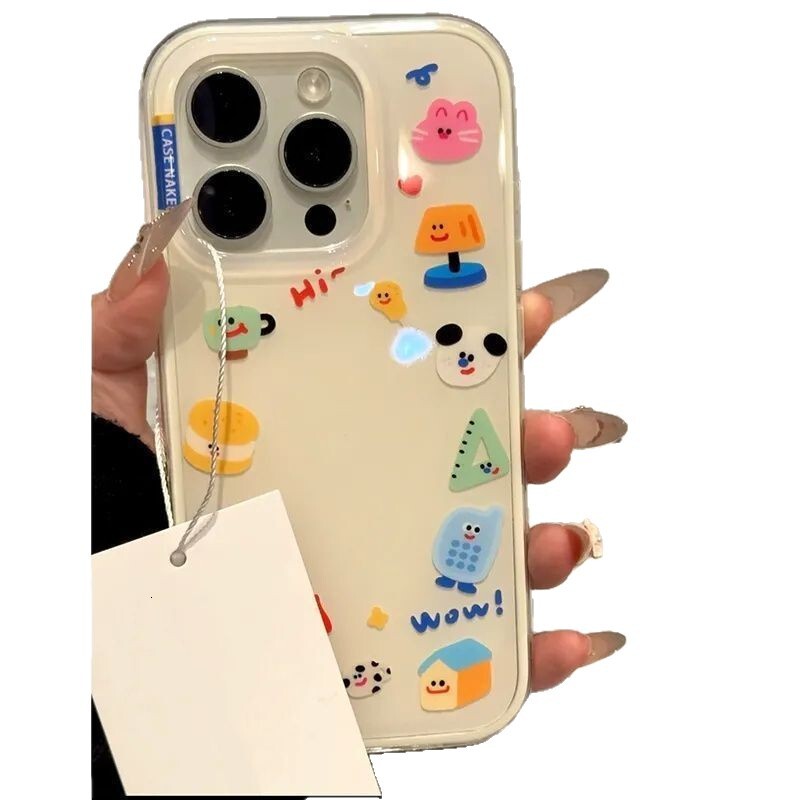 ins Shake Stand Compatible with Apple 16 Pro Max Phone Case iPhone 15 New Model 13/14/12