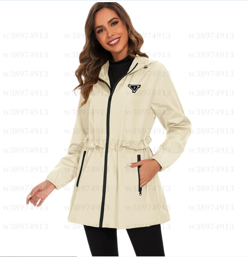 2026 New Women Hooded Raincoat - Stylish Lightweight Packable Rain Jacket, Womens Waterproof Coats With Hoods For Outdoor Adventures