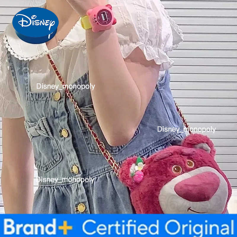 Disney Winnie The Pooh New Plush Bag Cartoon Cute Girl Plush Shoulder Bag Luxury Brand Fashion Girl Crossbody Bag Birthday Gift H251225