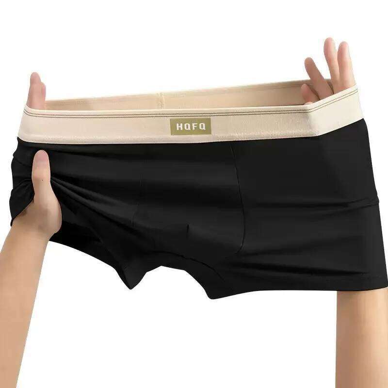 4pcs Men Underwear BoxerShorts Hombre Panties Man Breathable Underpants Sexy Sports Comfort U Convex Male Boxers Large Size 4XL X251225