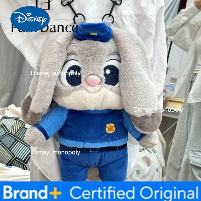 Disney Cartoon Zootopia Judy Hopps Nick Wide Kawaii doll backpack personality plush large capacity backpack creativeholiday gift H251225