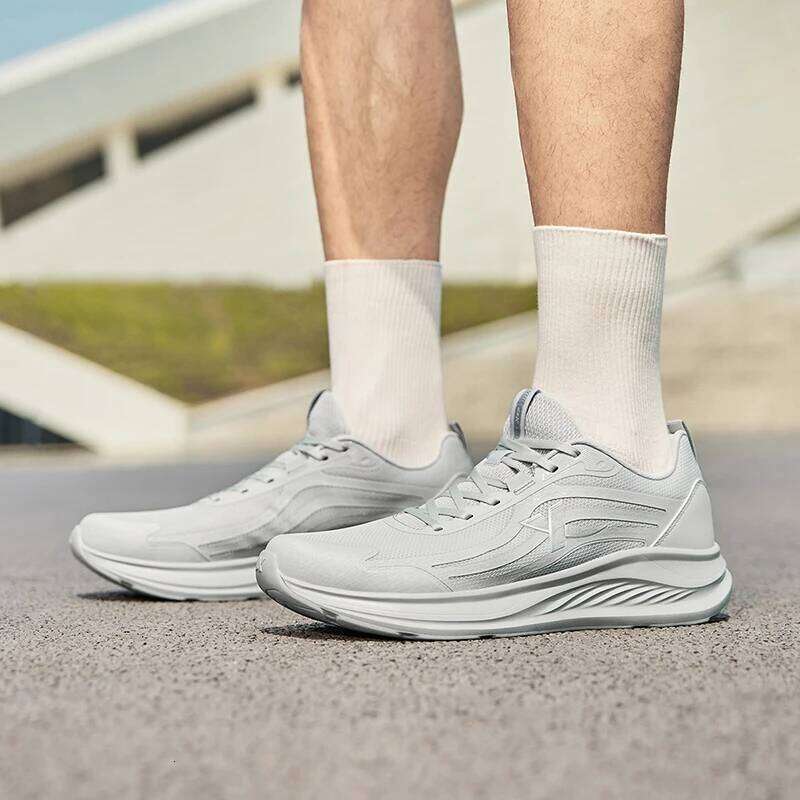 Xtep Qiyuan ET Running Men's Summer Mesh Breathable Wear-resistant Sports Lightweight Casual Cushioning Shoes 875319110011 X251225