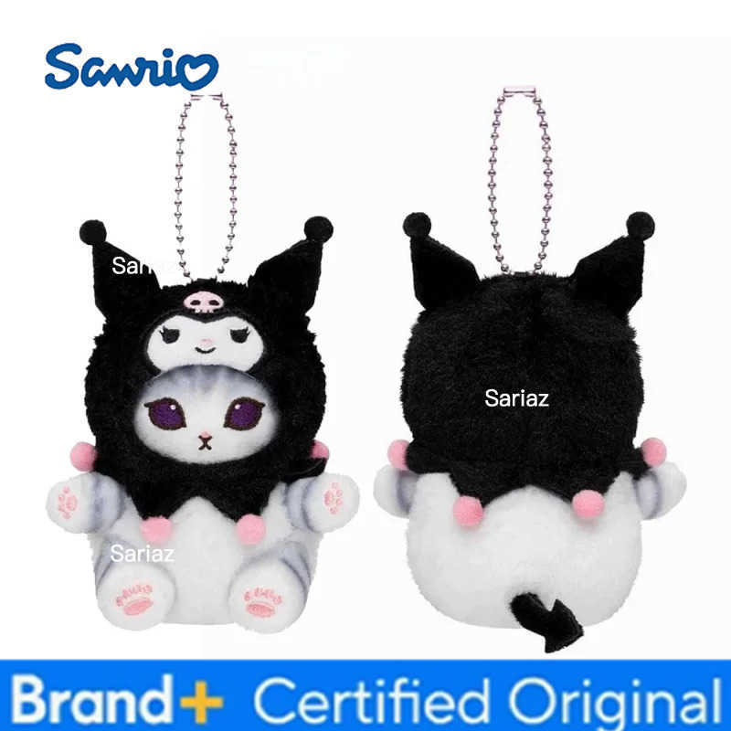 Sanrio Cattoon Amine Anime Mofusand Plush Doll Toys Stuffed Animals Keychain Bag Small Pendant Hangings Christmas Birthday Gifts H251225
