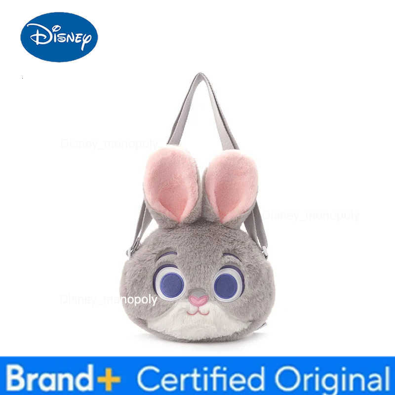 Disney Zootopia Judy Nick Plush Toy Adorable Face Large Capacity Shoulder Bag Full Body Design Big Head Character Design Gift H251225