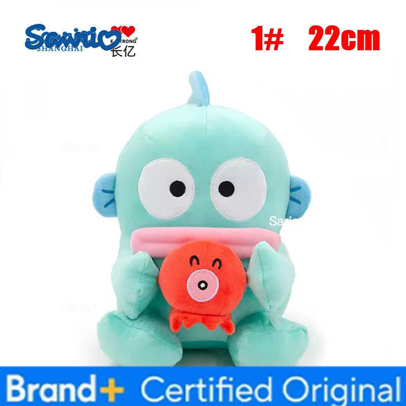 Sanrio Genuine Anime Cartoon Hangyodon Series Cute Fashion Boutique Doll Stuffed Pillow Birthday Doll Childrens Toys Plush Dolls Gifts H251225