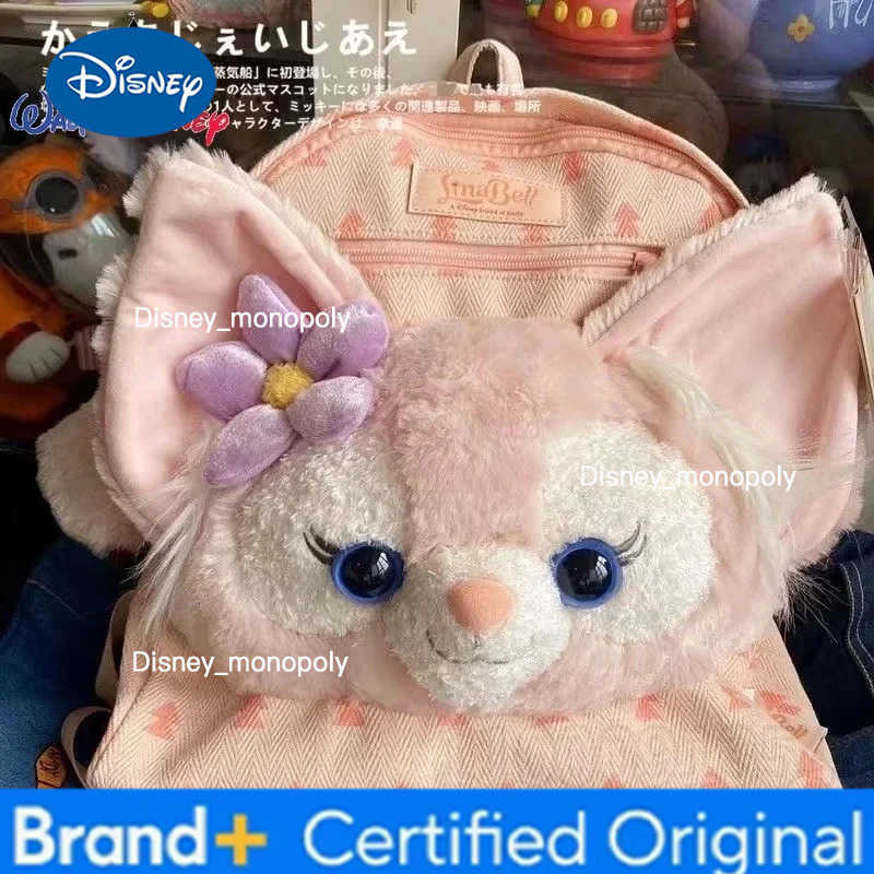 Disney Lingna Belle New Doll Backpack Brand Original Womens Backpack 3D Cartoon Girls Schoolbag Large Capacity High Quality H251225