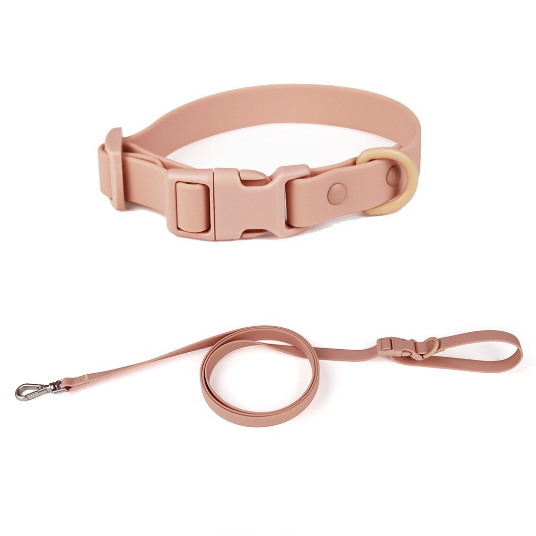 Pet dog leash anti-bite puppy adjustable dog collar anti-explosion chest strap medium dog walking dog leash