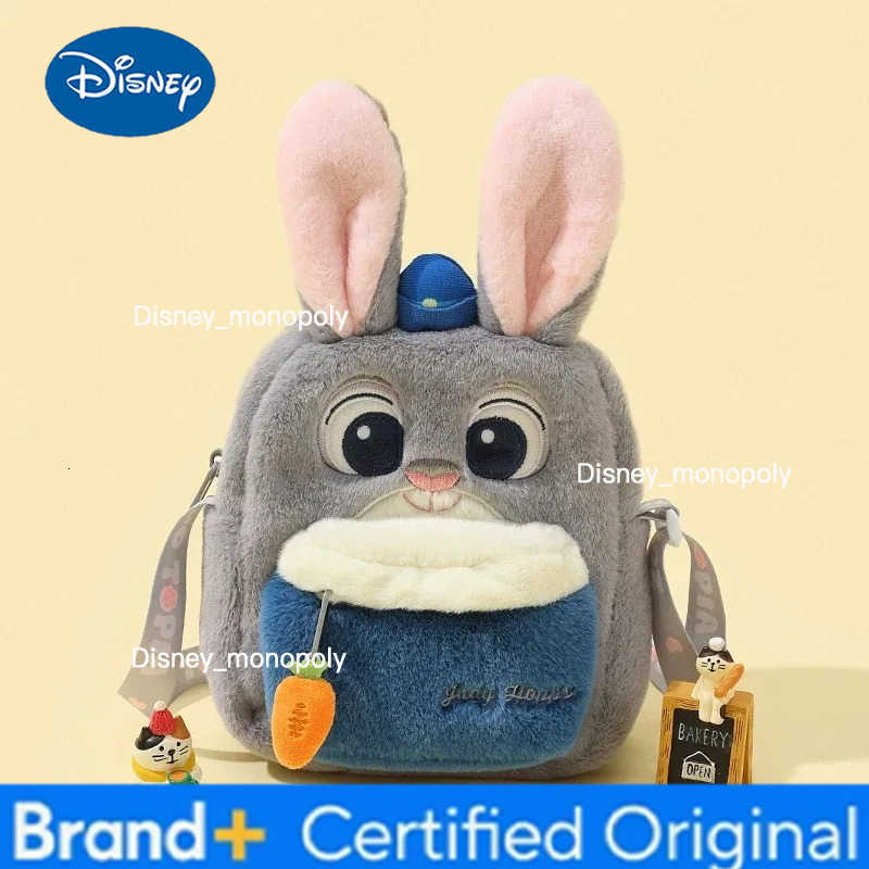 Disney 2025 Stitch Winnie Bear Cute Plush Crossbody Bag Cartoon Doll Mobile Phone Bag H2512251