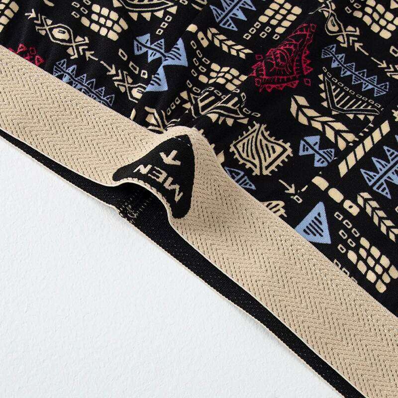 5 Pcs Fashionable And Versatile Printed Underwear For Men In All Seasons Comfortable Plus Size Youth Boxer Casual Shorts X251225