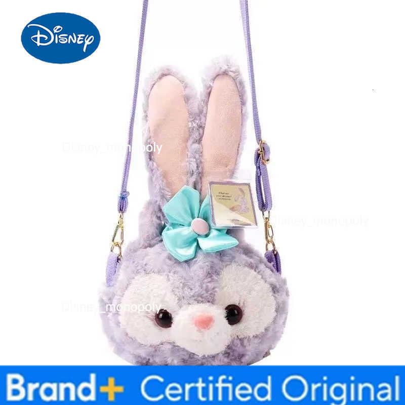 Disney Stellalou Linabell Lotso New Creative Cartoon Fashion Simple Versatile Large Capacity Plush Shoulder Hand Crossbody Bag H251225