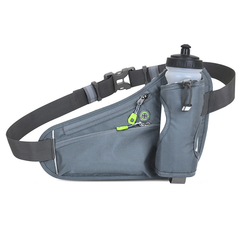Running strap adjustable 2-zip pockets running waist bag mens moisturizing bag hiking and jogging Fanny bag Z250407