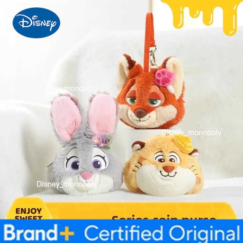 Disney Leopard Officer Restoration Wear-Resistant Lining Smooth Zipper Daily Walk Commute Portable Earphone Key Coin Purse High-Demand H251225