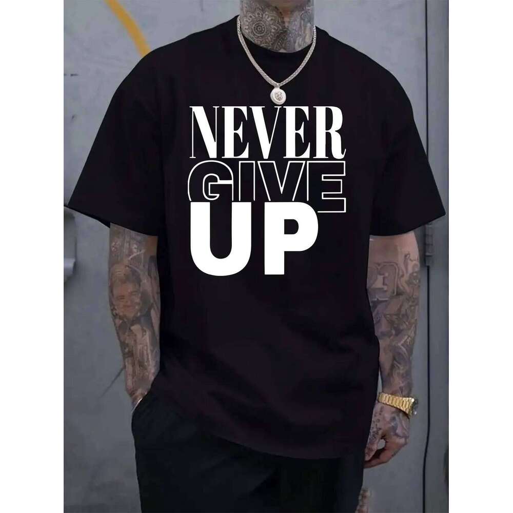 Men's All Season Soft Breathable Round Neck, Short Sleeved T-Shirt, Casual And Fashionable