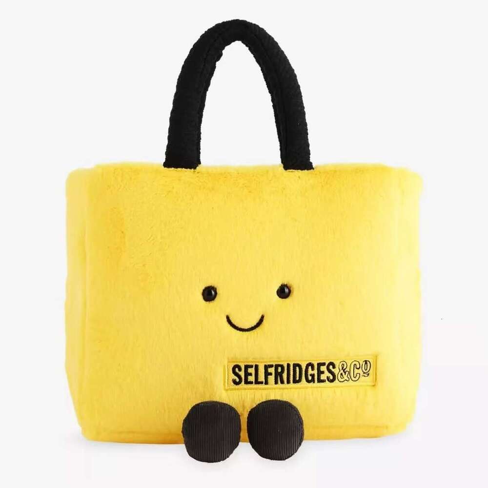 2025 New Plush Cute Cartoon Handbag Versatile Commuter Large Capacity Student Tote Bag