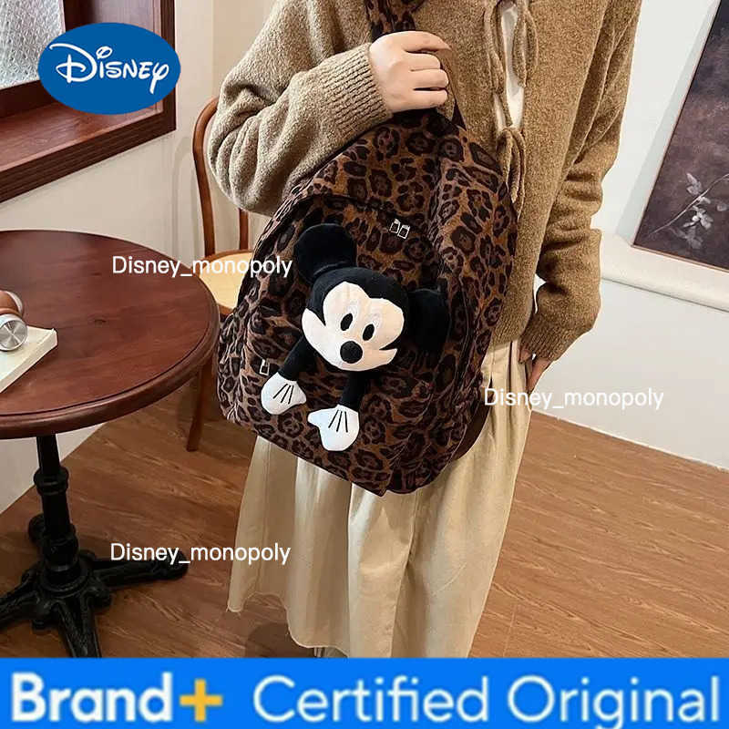 Disney cartoon Mickey Mouse Minnie New Kids Backpack Mini Schoolbag Girls and Boys Cute Shoulder Bag H251225